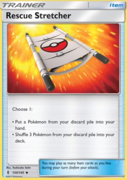 Rescue Stretcher Pokemon Guardians Rising #130/145