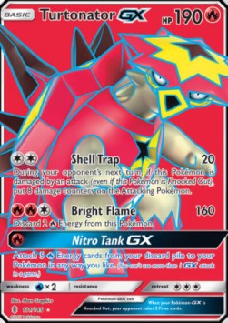 Turtonator GX Pokemon Guardians Rising #131/145