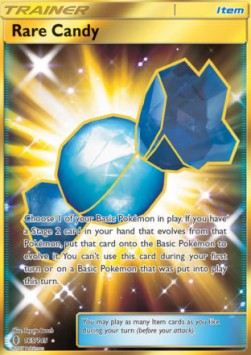 Rare Candy Pokemon Guardians Rising #165/145