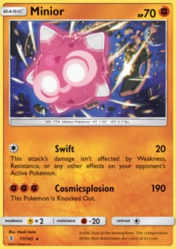 Minior [Holo] Pokemon Guardians Rising #77/145