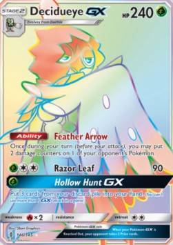 Decidueye GX Pokemon Guardians Rising #146/145