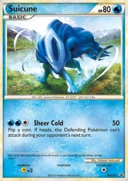 Suicune HGSS Black Star Promos #21/25