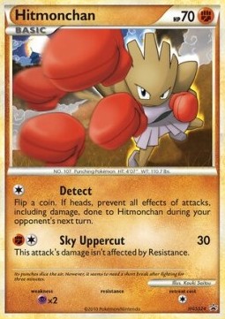 Hitmonchan HGSS Black Star Promos #24/25