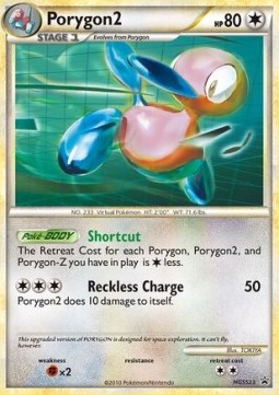 Porygon2 HGSS Black Star Promos #23/25