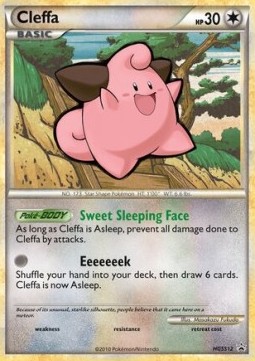 Cleffa HGSS Black Star Promos #12/25