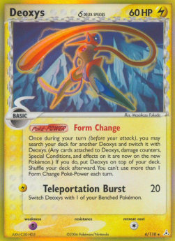 Deoxys [Speed] Pokemon Holon Phantoms #6/110