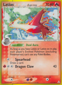 Latias Pokemon Holon Phantoms #11/110