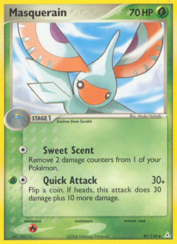 Masquerain [Reverse Holo] Pokemon Holon Phantoms #47/110
