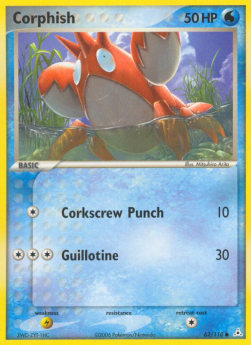 Corphish Pokemon Holon Phantoms #62/110