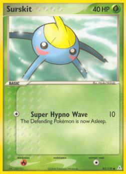 Surskit [Reverse Holo] Pokemon Holon Phantoms #82/110