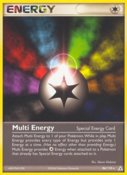 Multi Energy [Reverse Holo] Pokemon Holon Phantoms #96/110