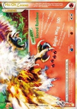 Ho-Oh Legend Pokemon HeartGold & SoulSilver #112/123
