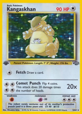 Kangaskhan [1st Edition] Jungle #5/64