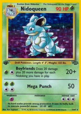 Nidoqueen [1st Edition] Jungle #7/64