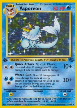 Vaporeon Jungle #12/64