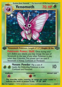 Venomoth Jungle #13/64