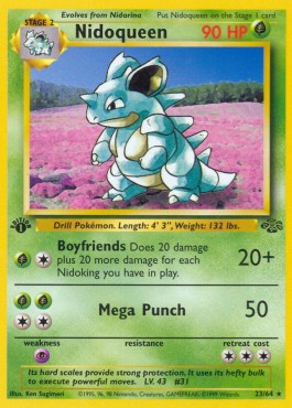 Nidoqueen [1st Edition] Jungle #23/64