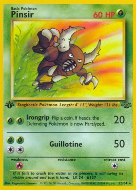 Pinsir [1st Edition] Jungle #25/64