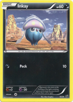 Inkay XY Kalos Starter Set #18