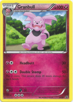 Granbull XY Kalos Starter Set #23