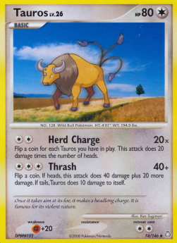 Tauros Lv.26 Legends Awakened #74/146