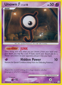 Unown Lv.12 Legends Awakened #76/146