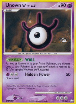 Unown Lv.21 Legends Awakened #80/146
