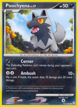 Poochyena Lv.17 Legends Awakened #116/146