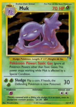 Muk [Reverse Holo] Legendary Collection #16/110