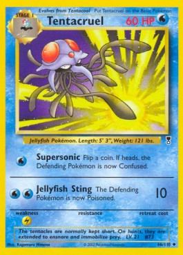Tentacruel [Reverse Holo] Legendary Collection #66/110