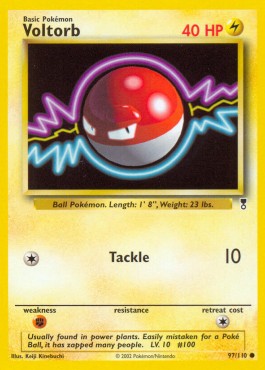 Voltorb [Reverse Holo] Legendary Collection #97/110