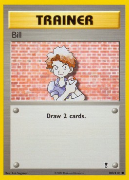 Bill [Reverse Holo] Legendary Collection #108/110