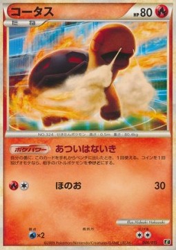 Torkoal Leafeon Expert Deck #006