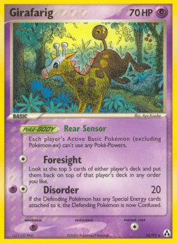 Girafarig EX Legend Maker #16