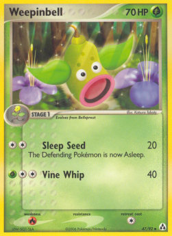 Weepinbell EX Legend Maker #47
