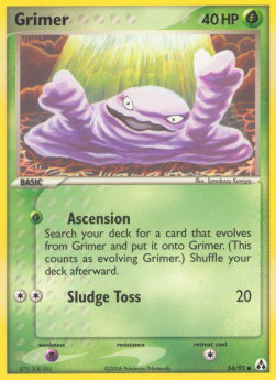 Grimer EX Legend Maker #54