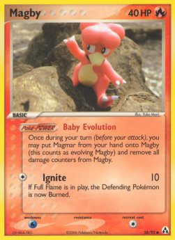 Magby EX Legend Maker #58