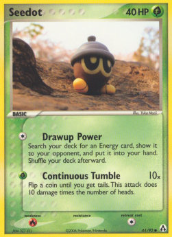 Seedot EX Legend Maker #61