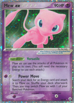 Mew ex EX Legend Maker #88