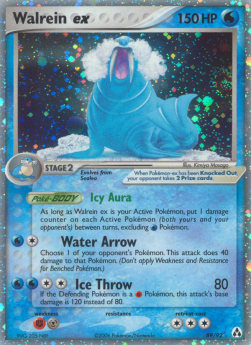Walrein ex EX Legend Maker #89