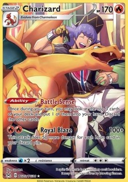 Charizard Lost Origin #03/196
