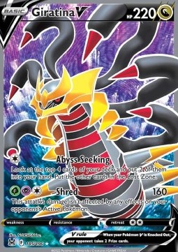 Giratina V Lost Origin #185/196