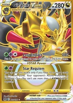 Giratina VSTAR Lost Origin #212/196