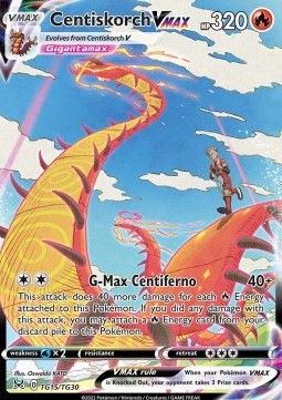 Centiskorch VMAX Lost Origin #15/196