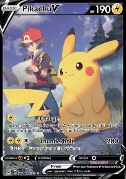 Pikachu V Lost Origin #16/196