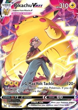 Pikachu VMAX Lost Origin #17/196