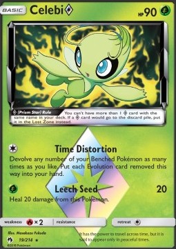 Celebi ◇ Lost Thunder #19/214