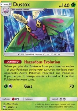 Dustox Lost Thunder #28/214