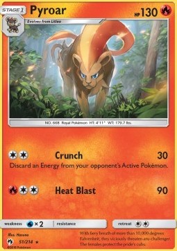 Pyroar Lost Thunder #51/214