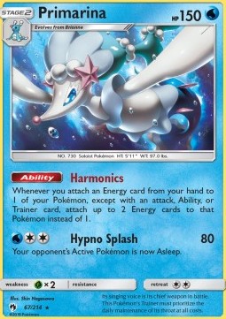 Primarina Lost Thunder #67/214